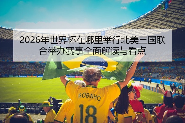2026年世界杯在哪里举行北美三国联合举办赛事全面解读与看点